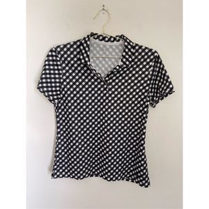 NIKE Printed Golf Polo Size Medium NWT